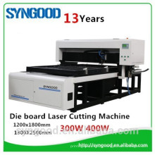 18mm 22mm 23mm thickness mdf Laser cutting machine price300W 400W laser tube 1200*1800mm 35m/h cutting speed